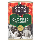 Cook Italia gehackte Tomaten in reichhaltigem Tomatensaft 400g - Britisches Produkt