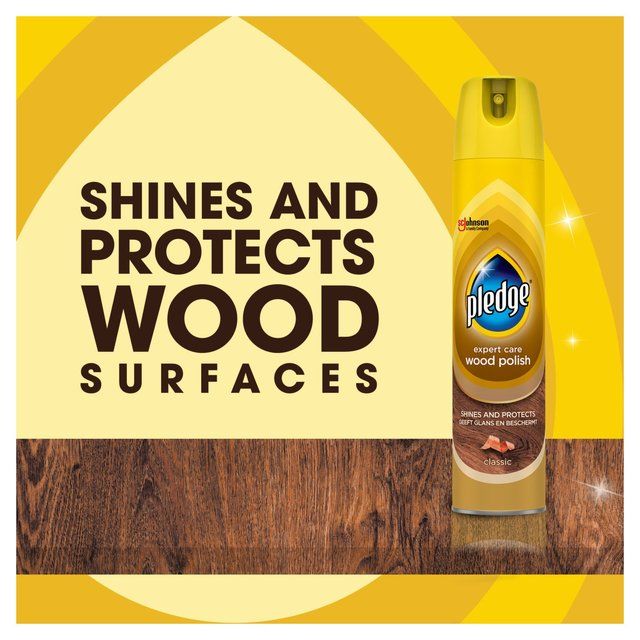 Pledge Expert Care Wood Polish   250ml GOODS M&S   