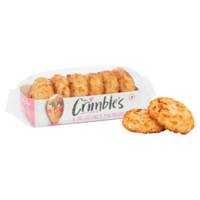 Mrs Crimble's gluten free coconut macaroons 180g, imported from the UK