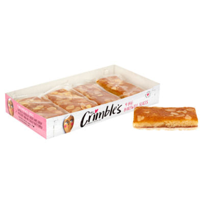 Mrs Crimbles 4 Gluten Free Bakewell Slices