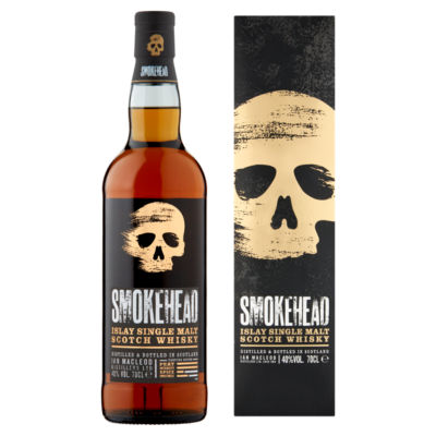 Smokehead Islay Single Malt Whisky 70cl, imported from the UK