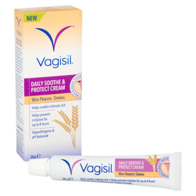 Vagisil Daily Soothe & Protect intimate care cream 30g, UK version