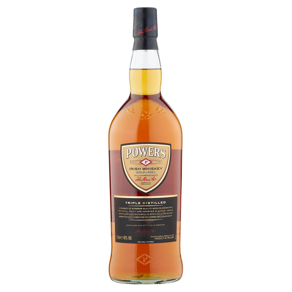 Powers Gold Label Irish Whiskey 1 Litre