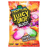 Bazooka tropical chewy candies sour powder 140g (British brand)