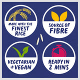 Tilda Golden Vegetable Rice 250g (British brand)