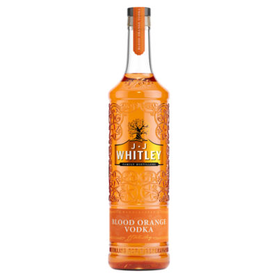 JJ Whitley Blood Orange Vodka 1 Litre, UK version