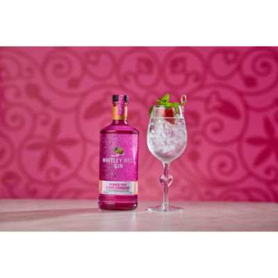 Whitley Neill Gin Japanese Yuzu and White Strawberry 70cl, imported from the UK