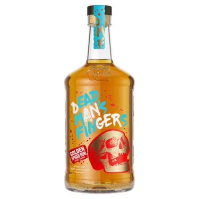 Dead Man's Fingers golden spiced rum 1L, imported from the UK