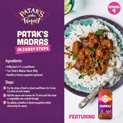 Patak's The Original Madras Cooking Sauce