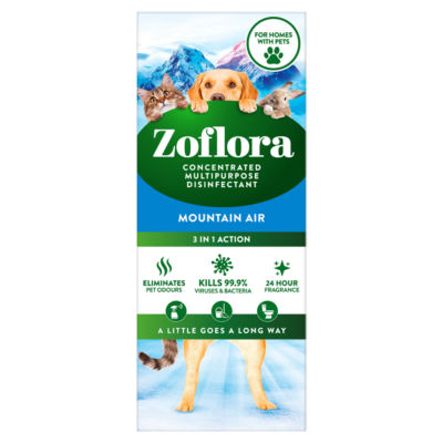Zoflora Mountain Air concentrated disinfectant 500ml, UK version