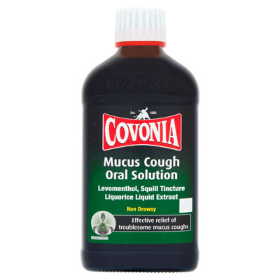 Covonia mucus cough oral solution 300ml - British product