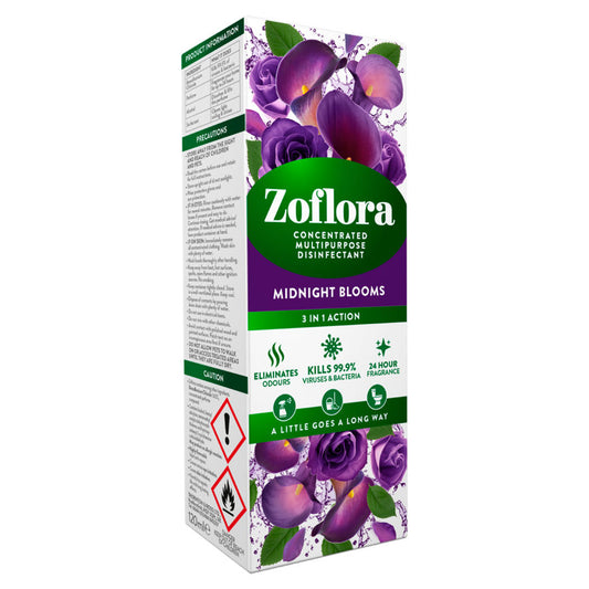 Zoflora Concentrated Multipurpose Disinfectant Midnight GOODS ASDA   