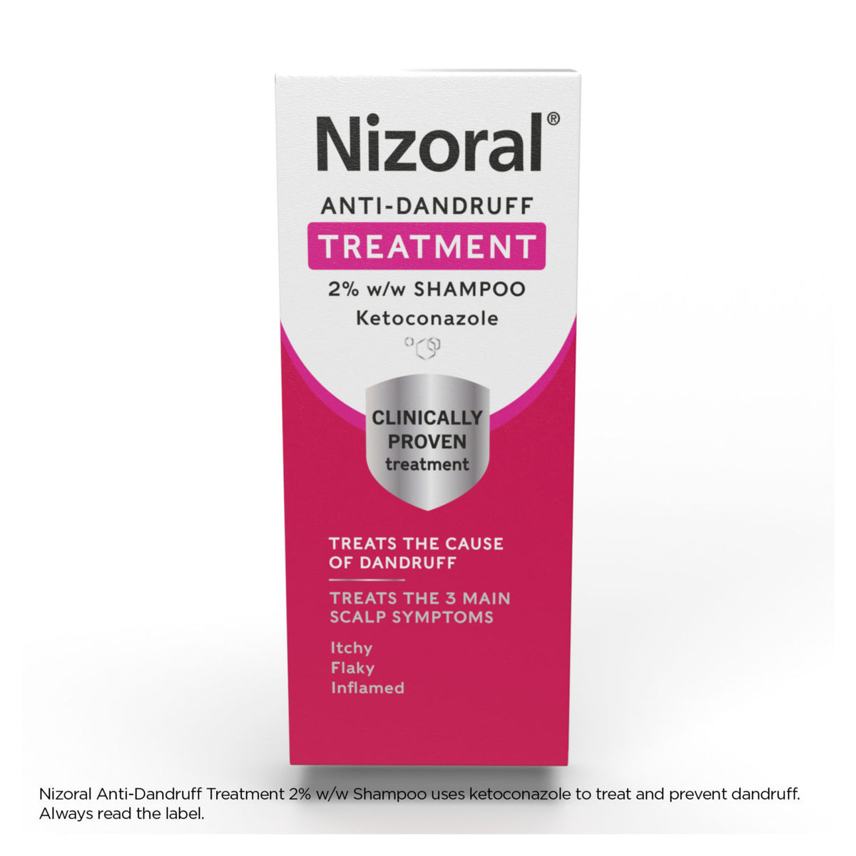 Nizoral anti-dandruff shampoo 60ml, UK version