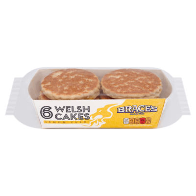 ASDA Braces Lemon Curd Welsh Cakes 6 Pack- Buy online at McGrocer