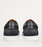 Baskets en cuir sans lacets
