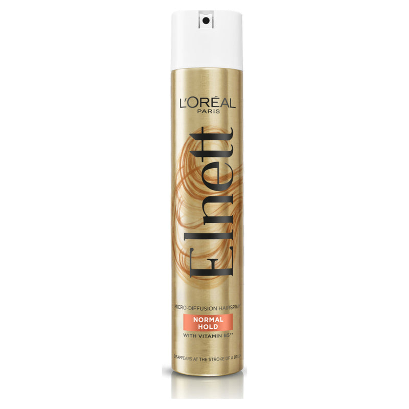 L'Oreal Elnett hairspray normal hold 400ml, imported from the UK
