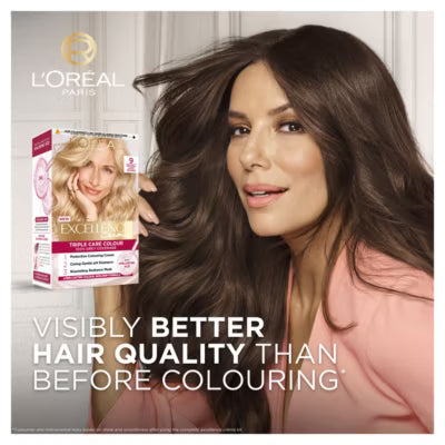 L'Oréal light blonde permanent hair colour, UK version