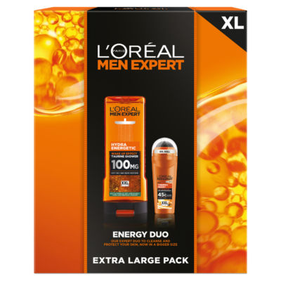 L'Oréal Men Expert Energy Duo XL set, imported from the UK