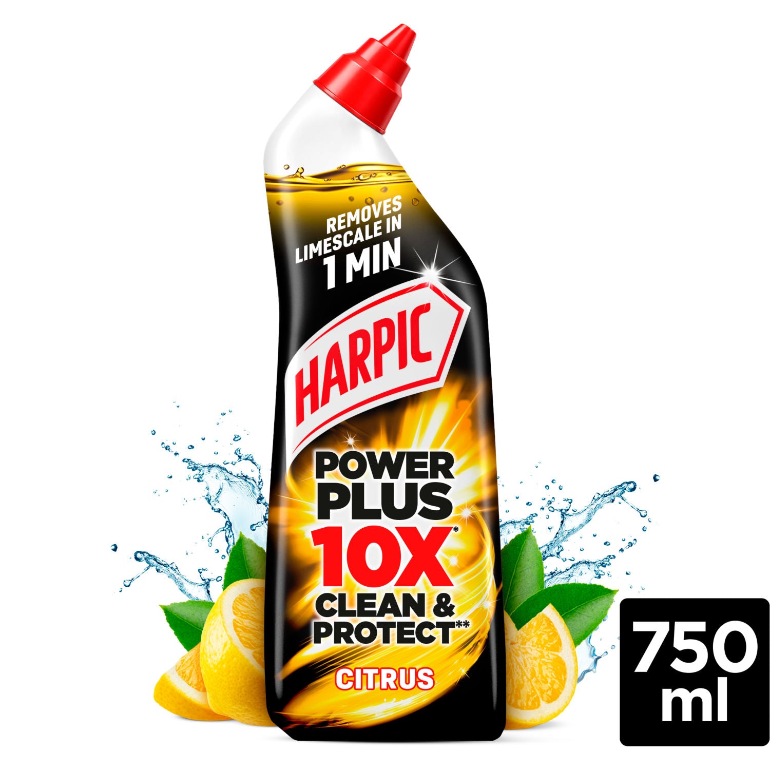 Harpic Power Plus toilet cleaner 750ml, UK version