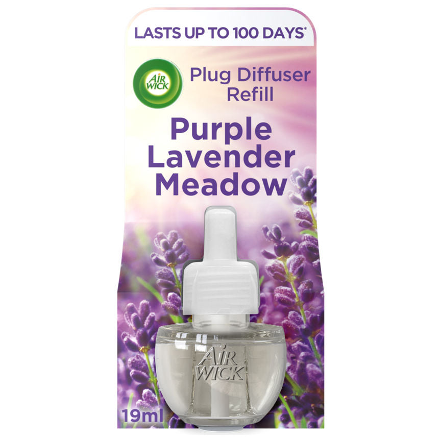 Air Wick Electrical Plug In Refill, Purple Lavender Meadow - 1 Refill GOODS ASDA   