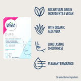 Veet hair removal cream kit for face sensitive skin 2 x 50ml (British brand)