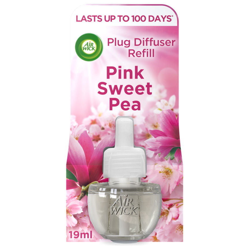 Air Wick Electrical Plug In Refill, Pink Sweet Pea - 1 Refill GOODS ASDA   