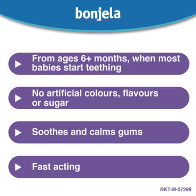 Fast-Acting Soothing Teething Gel 15ml for Babies Over 6 Months