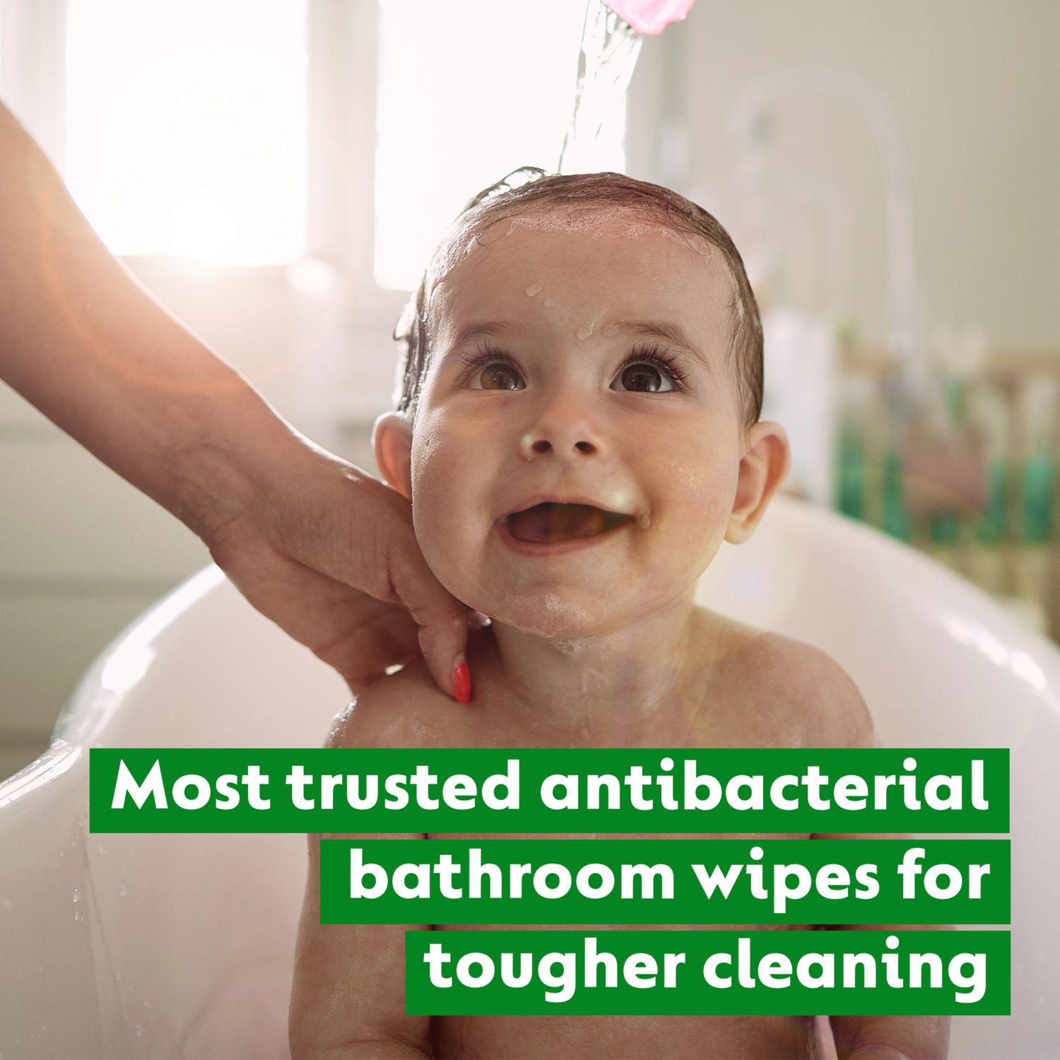 Dettol bathroom cleaning wipes 25 count - British product