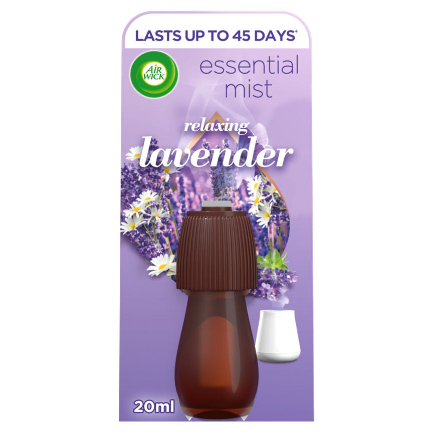 Air Wick Essential Mist Diffuser Refill, Relaxing Lavender - 1 Refill GOODS ASDA   