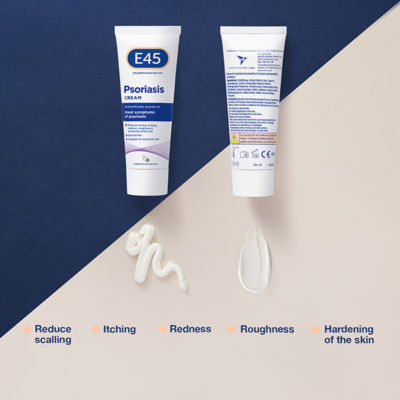 E45 psoriasis cream 50ml, imported from the UK