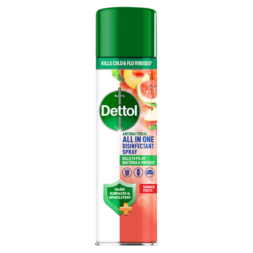 Dettol Summer Fruits Antibacterial All in One Disinfectant Spray 300ml