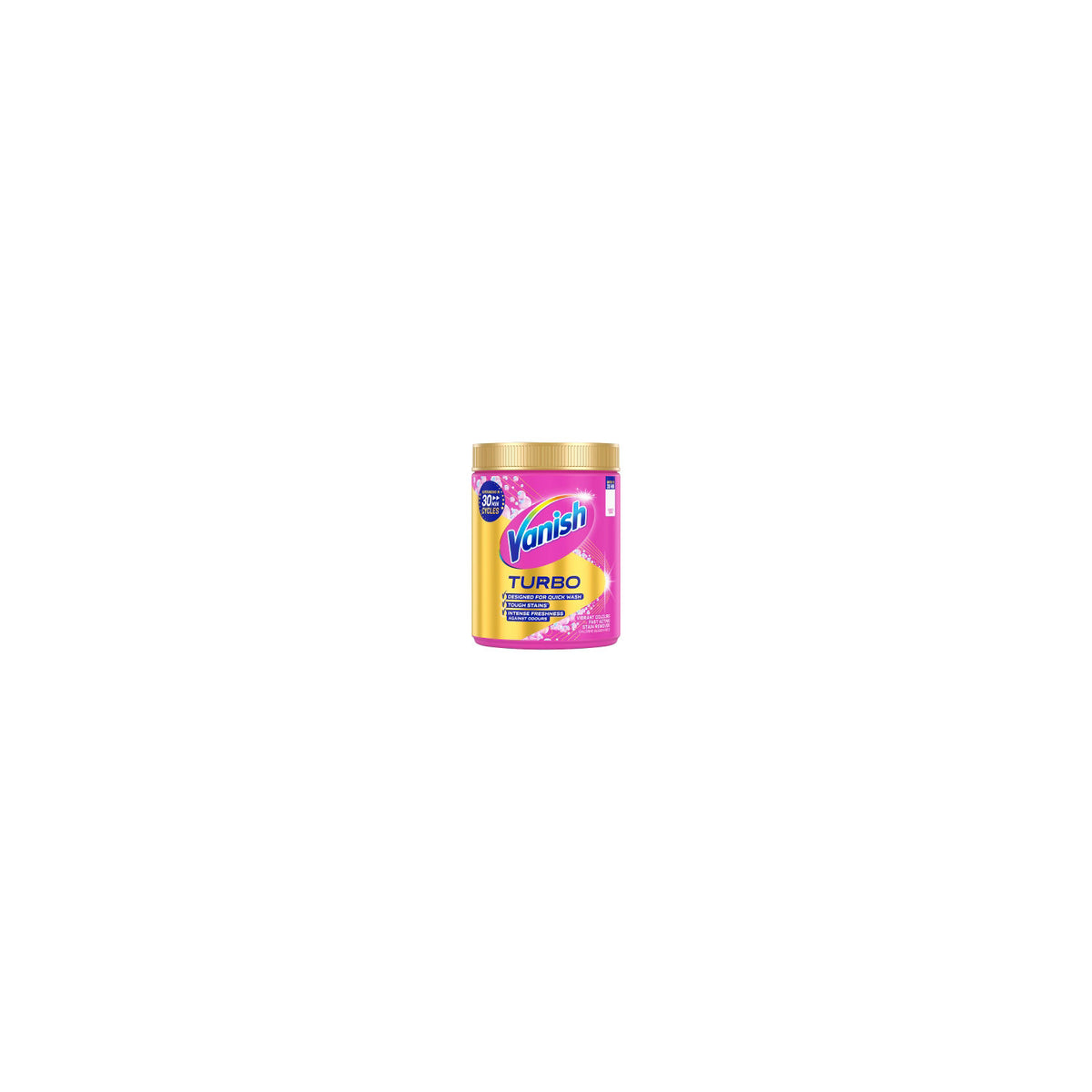Vanish Turbo stain remover powder 850g, imported from the UK