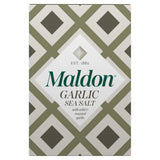 Maldon Garlic Sea Salt flakes 100g - British product