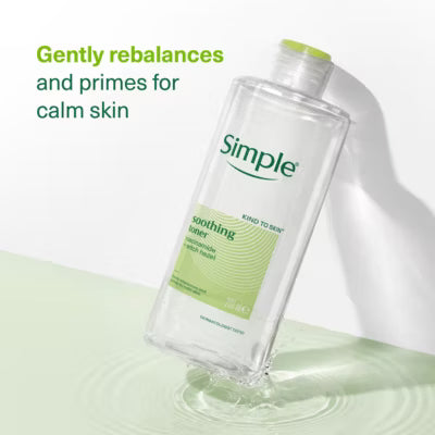 Simple soothing facial toner 200 ml (British brand)