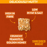 Nestle Shredded Wheat Bitesize Honey & Nut Breakfast Cereal 500g