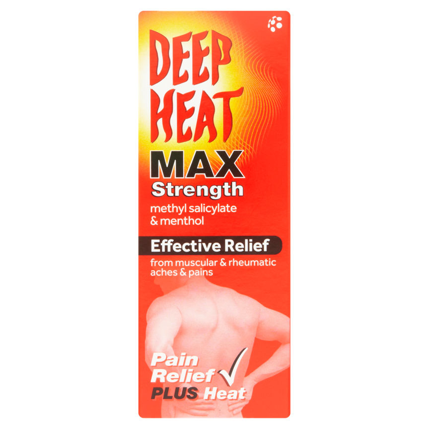 Deep Heat Max Strength Pain Relief Rub GOODS ASDA   