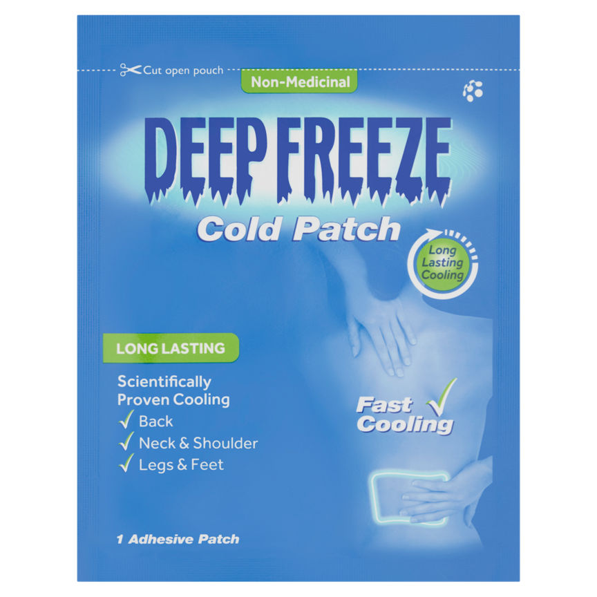 Deep Freeze Cold Patch 1 Adhesive Patch GOODS ASDA   