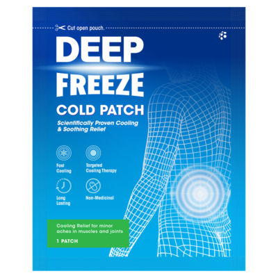 Mentholatum Deep Freeze Cold Patch - British product