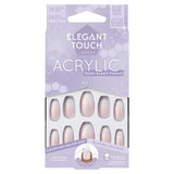 Elegant Touch London artificial nails acrylic French style - British product