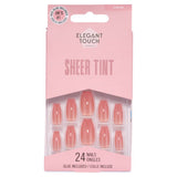 Elegant Touch Sheer Tint 24 nails with glue, UK version