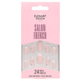 Elegant Touch French false nails 24 pieces, imported from the UK