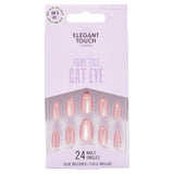 Elegant Touch cat eye artificial nails 24 count, imported from the UK