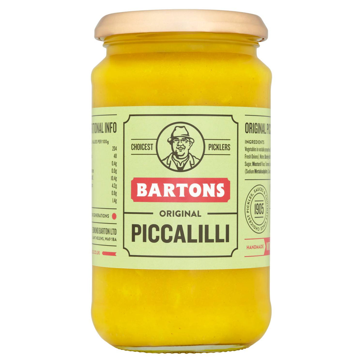Bartons Original Piccalilli 450g (British brand)