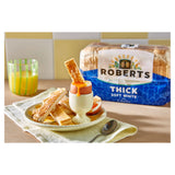 Roberts Bakery Thick Soft White Sliced Bread 800g, imported from the UK