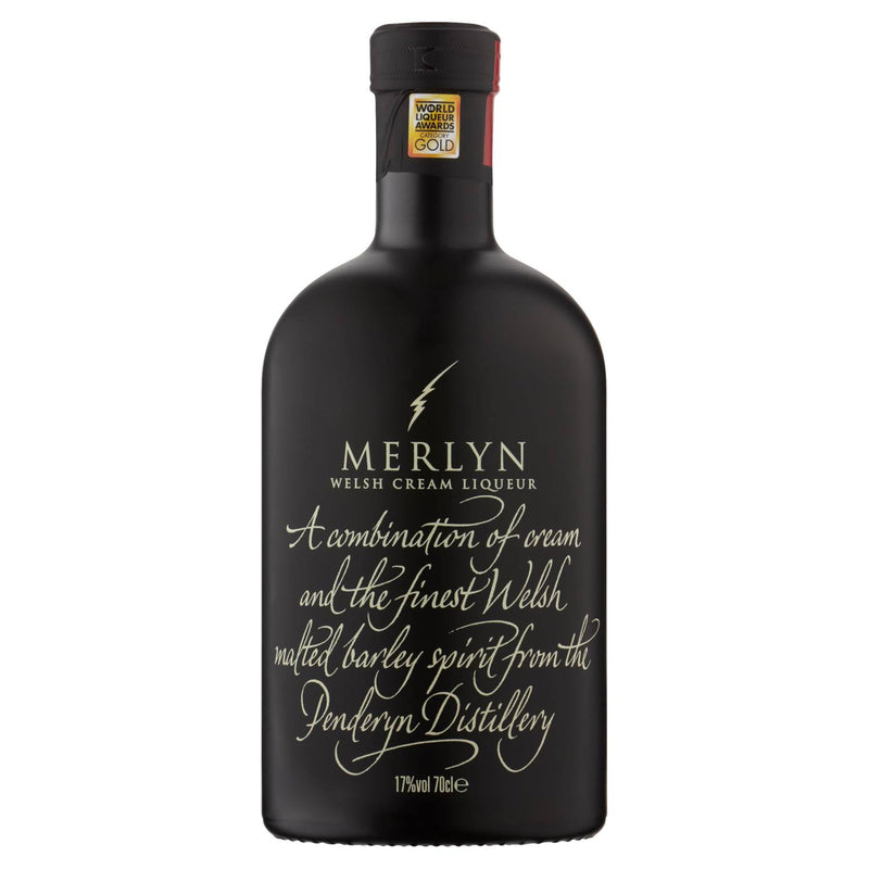 Merlyn Welsh cream liqueur 70cl, imported from the UK