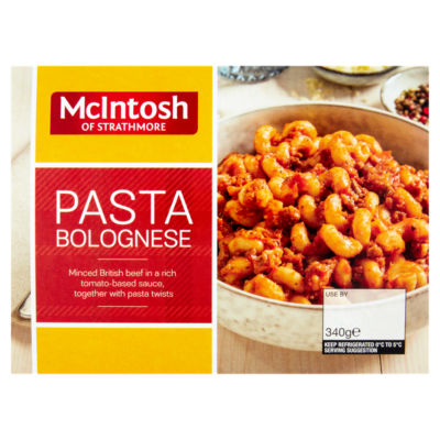McIntosh of Strathmore Pasta Bolognese, Fertiggericht, 340 g