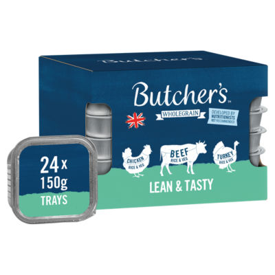 ASDA Butchers Lean & Tasty Nourishing Wet Dog Food 24 x 150g - اشترِ عبر الإنترنت من McGrocer