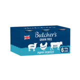Butcher's Puppy Perfect dog food tins 6x400g - British product
