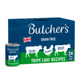 Butcher's tripe loaf wet dog food 24 x 400g - British product