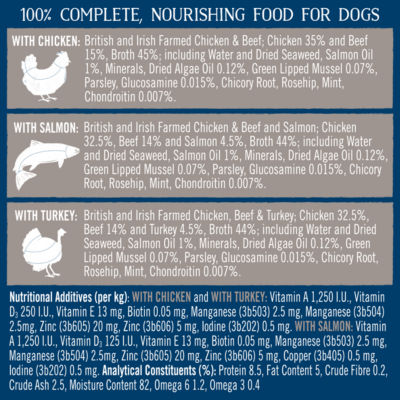 ASDA Butcher's Joints And Coat Nourishing Food With Chicken Wet Dog Food 6 x 390g- Buy online at McGrocer